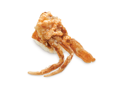 Deep-Fried Soft Shell Crab Sushi