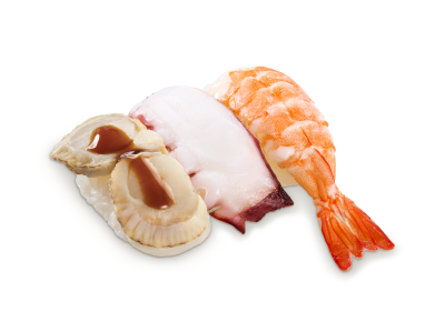 海鮮三貫