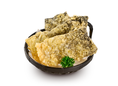 炸三文魚皮