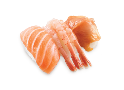 Seafood and Shellfish Trio Sushi