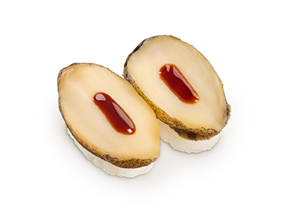 鮑羅萬有軟煮醬油鮑魚壽司