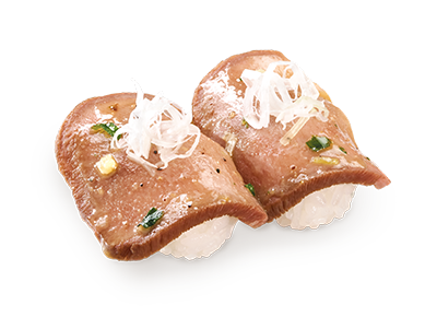 炙燒鹽蔥牛舌壽司