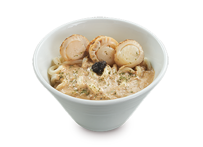 香濃黑松露熟帶子拌烏冬