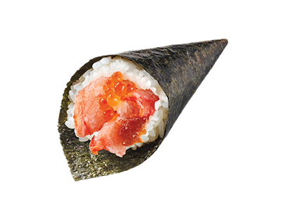 夏之豪快蟹手卷