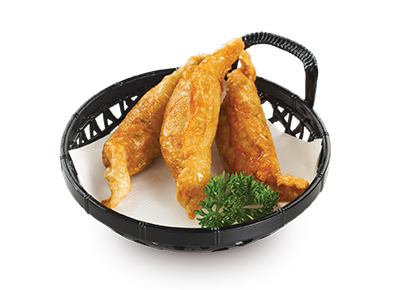 炸雞皮餃子