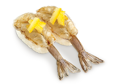 柚子醬油蝦壽司