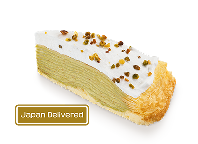 Crepe Cake - Pistachio Flavour