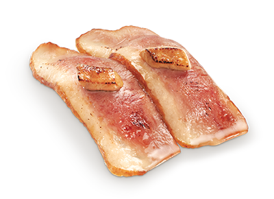 炙燒鴨胸配清酒鵝肝壽司