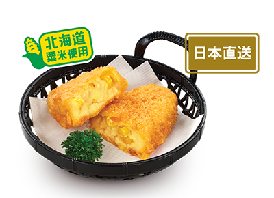 粒粒粟米忌廉餅