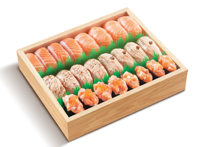 聖誕三文魚壽司盛