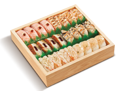 聖誕炙燒壽司盛