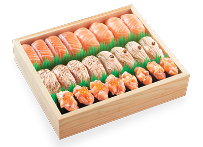 X'mas Salmon Sushi Set