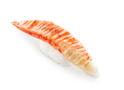 Seared Jumbo Crab Stick Sushi
